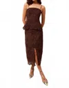 Marie Oliver Meara Skirt In Java In Brown