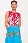 Marie Oliver Melba Tank In Ruby