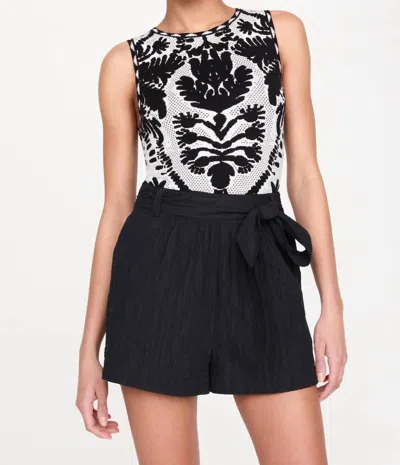 Marie Oliver Melba Tank Top In Obsidian