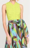 Marie Oliver Meliah Top In Citron