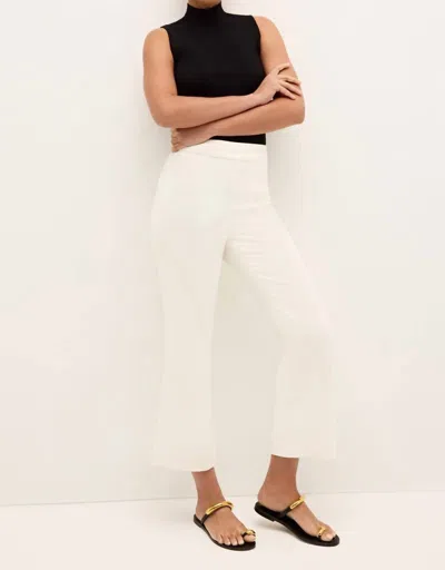 Marie Oliver Mia Crop Pants In Bone In White