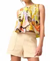 Marie Oliver Mia Short In Sand In Neutral