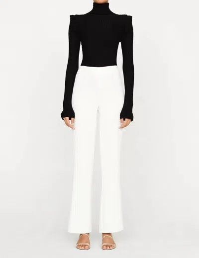 MARIE OLIVER MIA SLIM PANT IN BONE