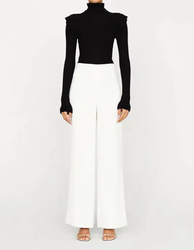 Marie Oliver Mia Straight Pant In White