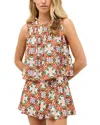 Marie Oliver Miles Printed High Waisted Shorts In Multi