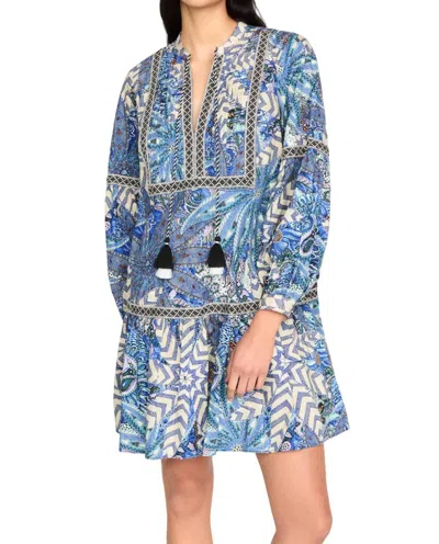 Marie Oliver Mimi Dress In Anise Breeze In Blue