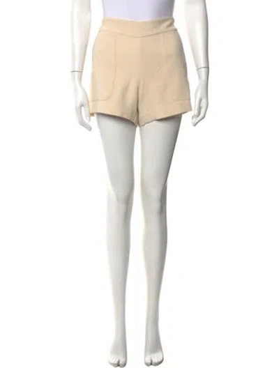 Pre-owned Marie Oliver Mini Shorts In Neutral