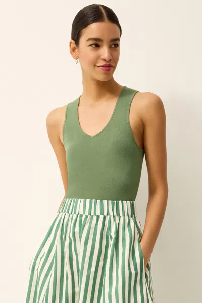 Marie Oliver Miranda Tank In Green