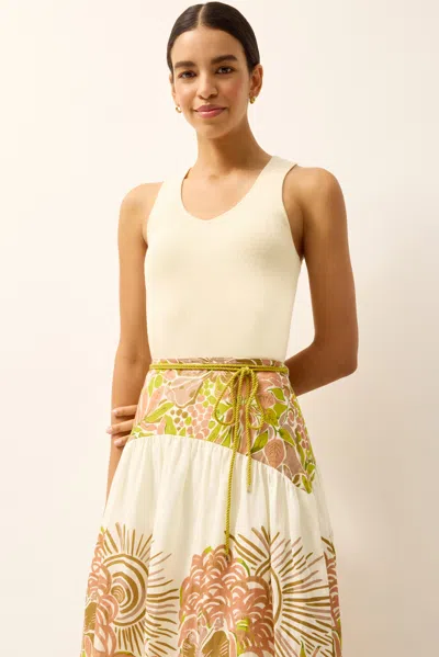 Marie Oliver Miranda Tank In Macadamia