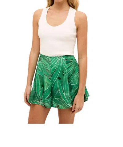 Marie Oliver Miranda Tank Top In Cool White In Green
