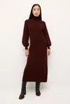 Marie Oliver Misha Dress In Bordeaux