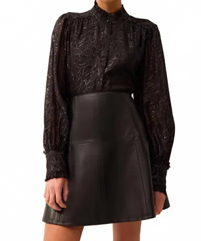 Marie Oliver Montana Blouse In Black