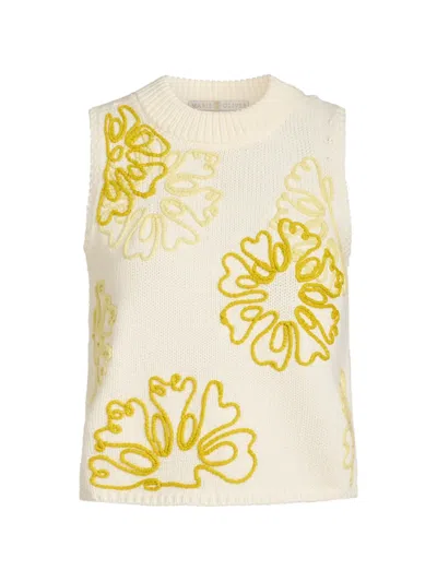 Marie Oliver Natasha Top In White