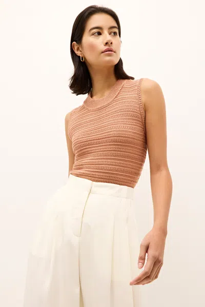 Marie Oliver Nev Top In Nectarine