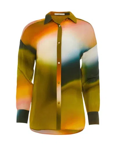 Marie Oliver Nico Blouse In Peridot In Multi