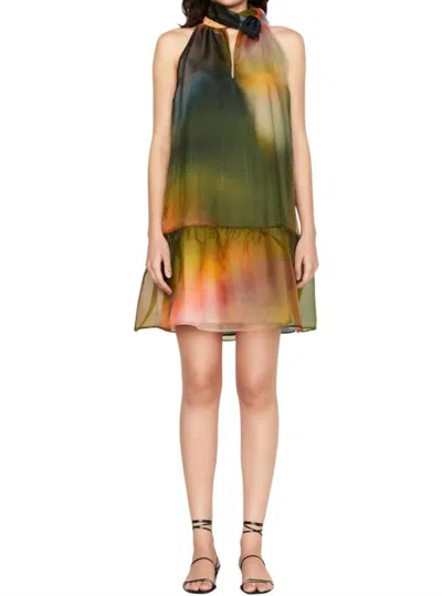 Marie Oliver Nikki Dress In Peridot In Green