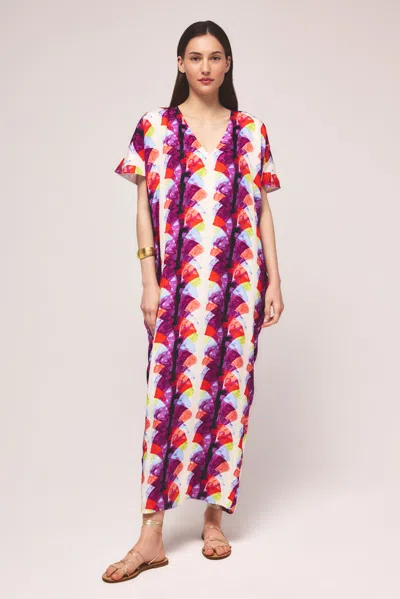 Marie Oliver Nina Caftan In Purple