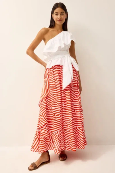 Marie Oliver Oaklen Skirt In Red