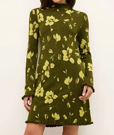 Marie Oliver Oaklynn Dress In Mums In Green