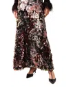 Marie Oliver Odessa Sequinned Skirt In Brown