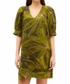 Marie Oliver Ola Mini Dress In Canopy In Green