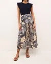 Shop Marie Oliver Owens Skirt In Moonflower In Multi