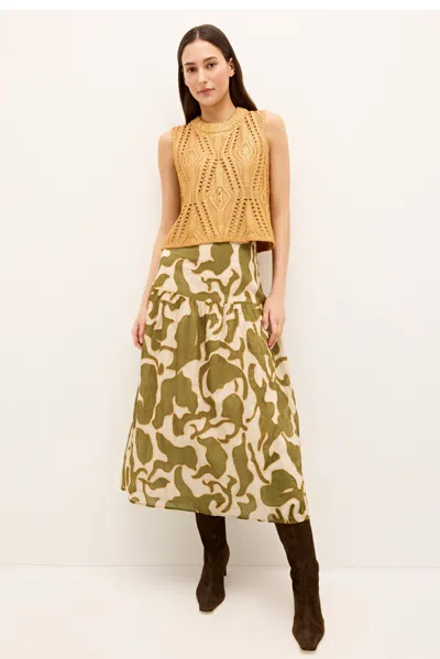 Marie Oliver Owens Skirt In Metallic