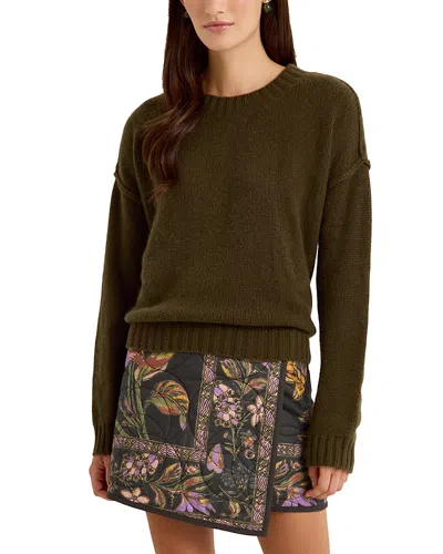 Marie Oliver Ozzie Cashmere Loose Fit Sweater In Brown