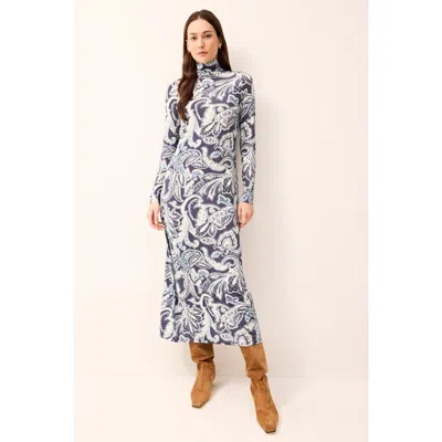 Marie Oliver Paxton Dress In Blue