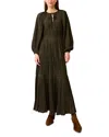 Marie Oliver Perrin Maxi Dress In Brown