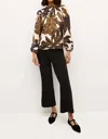 Marie Oliver Piper Blouse In Agave In Grey