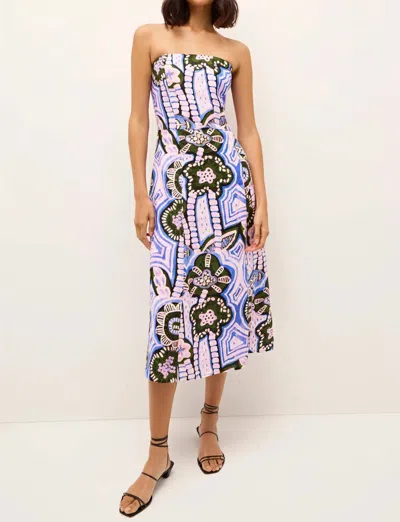 Marie Oliver Porcoa Dress In Hyacinth In Multi