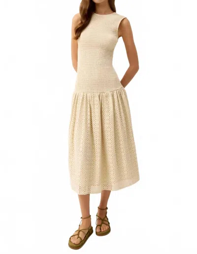 Marie Oliver Porter Dress In Dune In Neutral