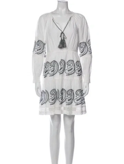 Pre-owned Marie Oliver Printed Mini Dress In Multi