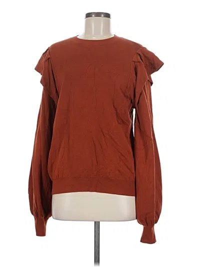 Pre-owned Marie Oliver Pullover Sweater In Brown