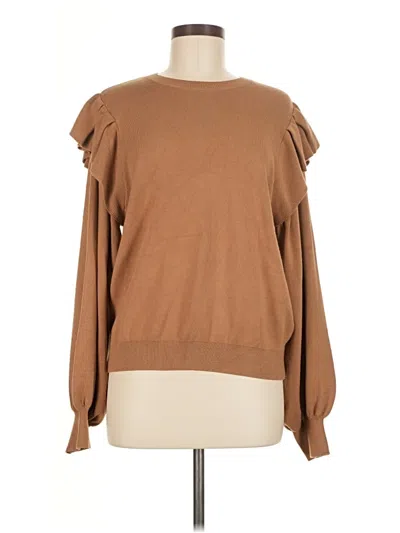 Pre-owned Marie Oliver Pullover Sweater In Brown