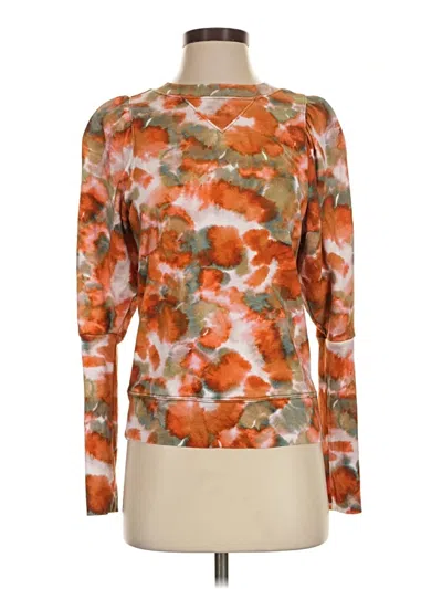 Pre-owned Marie Oliver Pullover Sweater In Orange