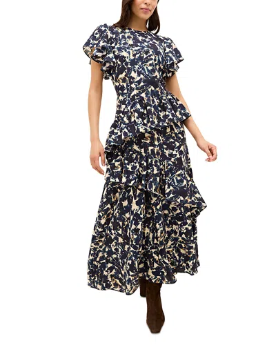 Marie Oliver Quinby Dress In Blue