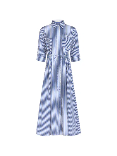Marie Oliver Quindra Maxi Dress In Blue