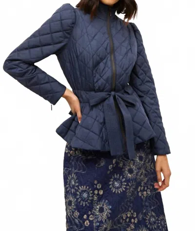 MARIE OLIVER RAVEN JACKET IN MIDNIGHT INK