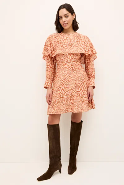 Marie Oliver Reeves Dress In Orange