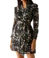 Marie Oliver Rhodes Dress In Jade Speckle In Multi