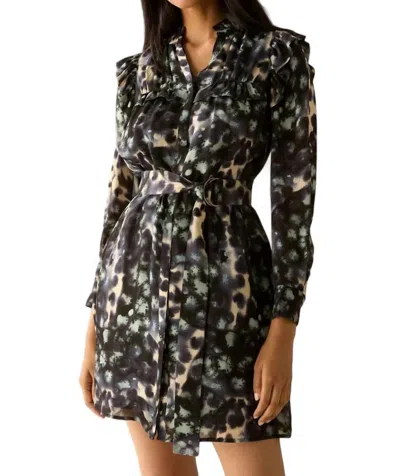 Marie Oliver Rhodes Dress In Jade Speckle In Multi