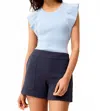 Marie Oliver Rory Sleeveless Top In Sky In Blue