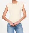 Marie Oliver Rory Top In Macadamia In Beige