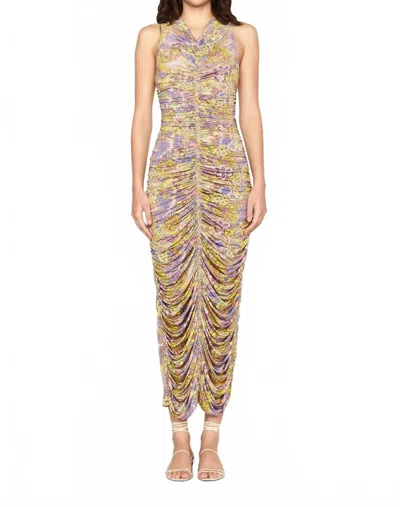 Marie Oliver Roxie Dress In Meadow In Yellow