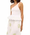 Marie Oliver Ruthie Top In White
