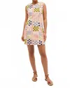 Marie Oliver Sabrina Embroidered Shift Dress In Multi
