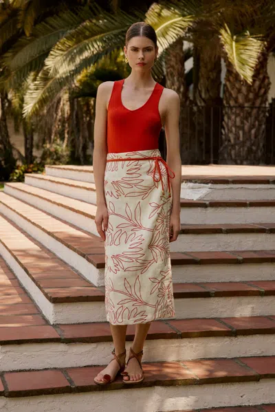 Marie Oliver Sandra Skirt In Neutral