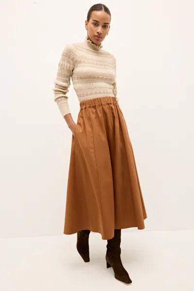 Marie Oliver Sasha Skirt In Brown